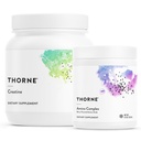 THORNE - Performance Power Duo - Amino Complex + Creatin Combo for Energy, Lean Muscle, og Endurance - NSF Certified for Sport - 30 til 90 Servere
