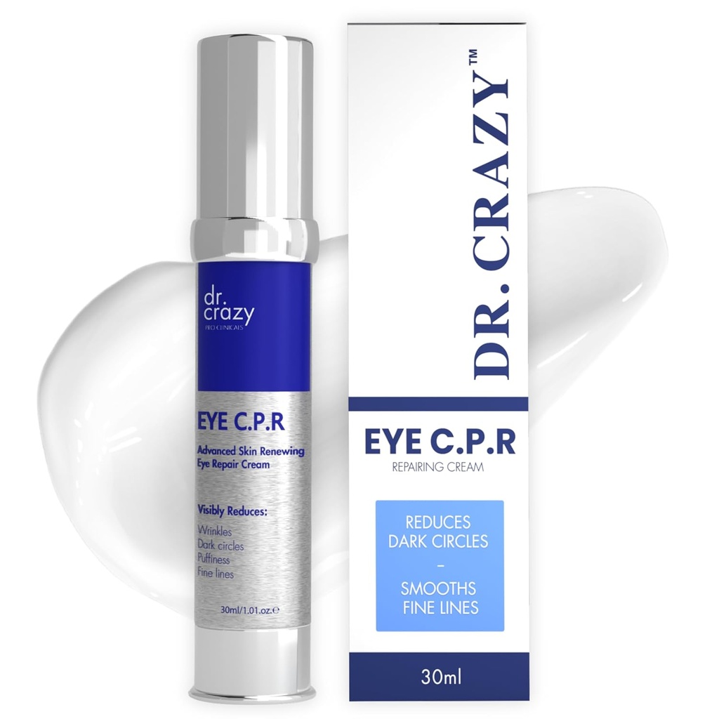 Eye CPR avanceret repair behandling for mørke cirkler, Puffiness & poser under øjne - Retinol & koffein drevet 30ml