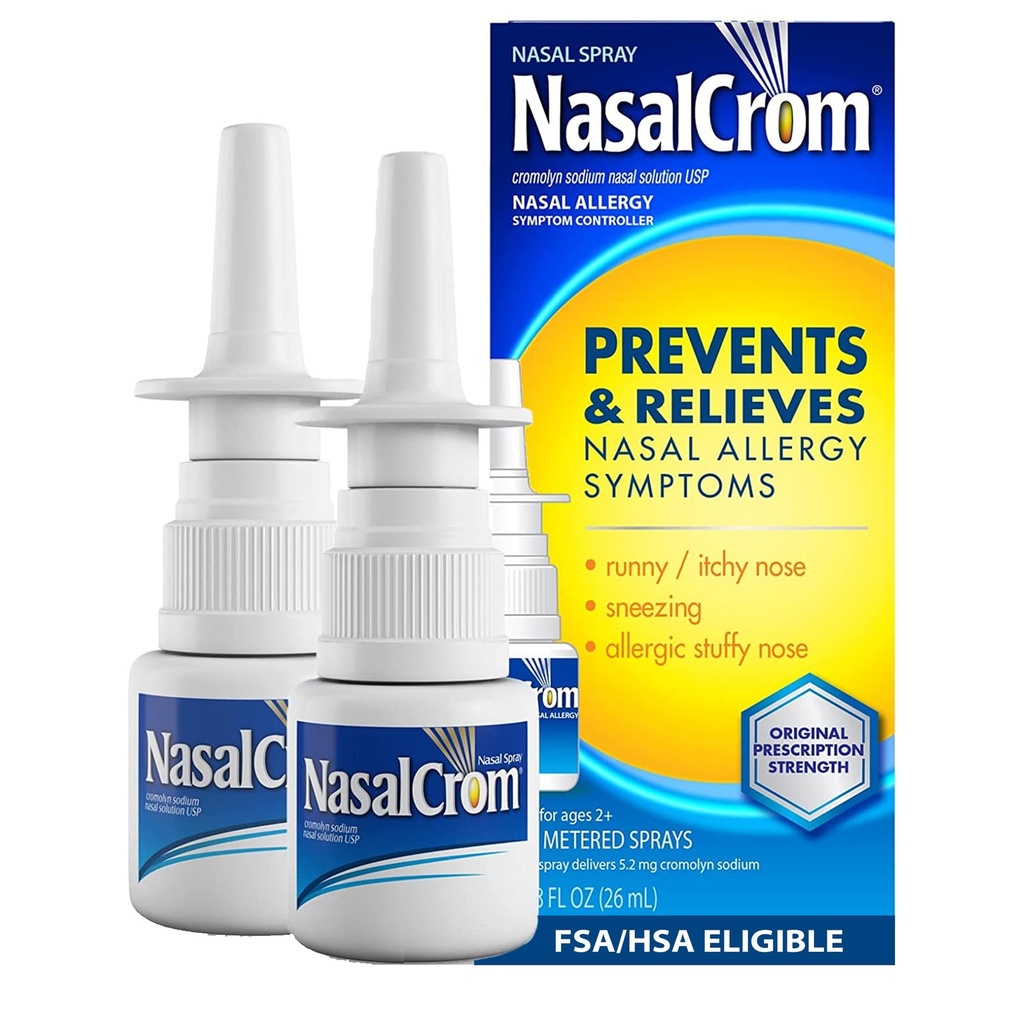 NasalCrom Nasal Spray Allergy Symptom Controller