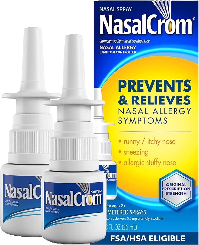 NasalCrom Nasal Spray Allergy Symptom Controller