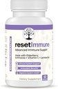 Resetimmun - Avanceret immunforsvar - med Elderberry, Echinacea, C-vitamin, Lactobacillus - 60 Vegan Kapsler