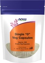 Now Foods Supplements, Tomme Vegetariske Kapsler, Single "0", Fyldt med vægt, Non- GMO projekt Verified, 300 Veg Kapsler