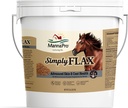 Manna Pro simpelthen hør for heste - Omega-3 Rich Flaxseed Supplement - Understøtter Coat Health, fælles funktion & immunsystem - Naturlig kilde til essentielle fede syrer - Ground Flax - 8 LB Bag