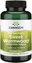 Swanson Sweet Wormwood - Kan fremme GI Gut sundhed, mikrobiel balance & fordøjelsesmæssig sundhedsstøtte - urtetilskud med Artemisinin - (90 kapsler, 425 mg hver)