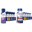 Sikre COMPLETTE Nutrition Shake & Sikre Plus Nutrition Shake with Fiber, 16 Bedste Protein, Meal Erstatning Væske, Mælk Chokolade, glutenfri, 8 Fl Oz (pakke med 24)