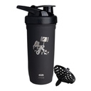 Smartshake DC COMICS Reforce rustfrit stål Protein Shaker Flaske 900 ml ttesmå 124; 30 oz - Læbefast Screw- on Lid - BPA Free - Unisex - Ikke isoleret - Harley Quinn Logo