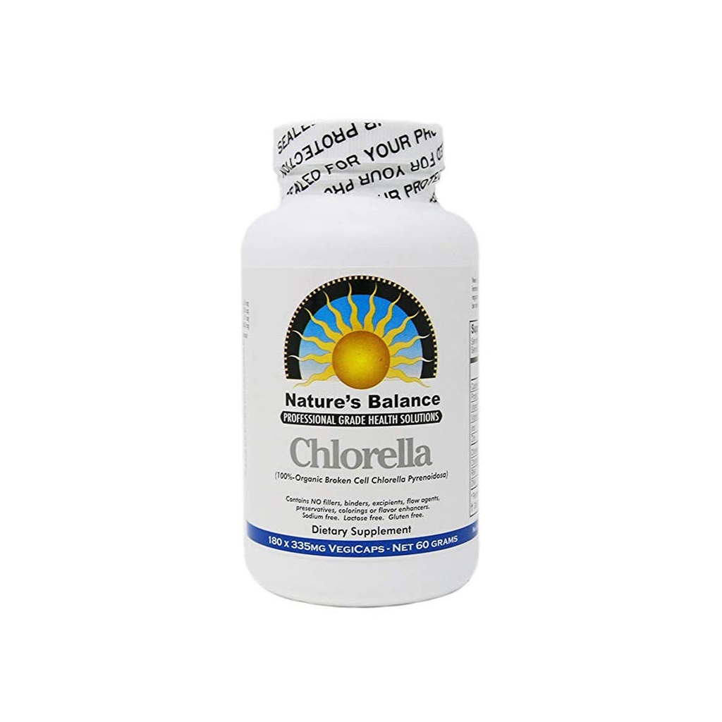 Naturens balance Premium Chlorella, 180 kapsler