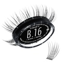Lashify Fold 16mm Gossamer Eyelash Extensions Refill, Black, DIY False Plashes for a Natural look