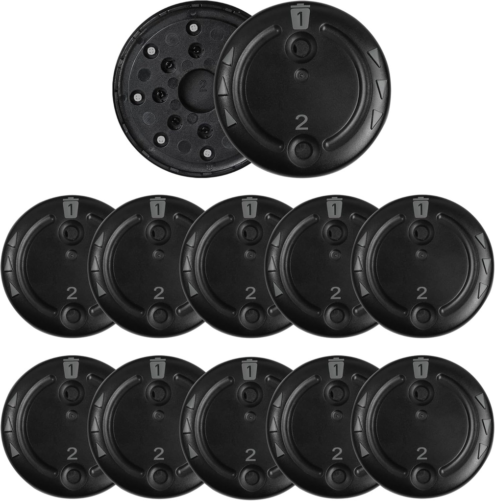 10 pakker (80 stk.) Unitron Wax Guards Cerushield Disk v2.0 098- 0445 til fonak, høreapparat Tilbehør Wax Filtre, Phonak Høreapparat Filtre Wax Guard