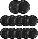 10 pakker (80 stk.) Unitron Wax Guards Cerushield Disk v2.0 098- 0445 til fonak, høreapparat Tilbehør Wax Filtre, Phonak Høreapparat Filtre Wax Guard