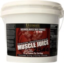 Ultimate Nutrition Muscle Juice, Vægt Gain Drink Mix - Mass Gainer Workout Powder for Mænd & Kvinder - Supplement til Lean Muscle Growth & Immunsupport med 55g Protein - Chokolade, 13.2lb