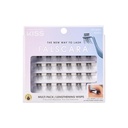 KISS Falscara gør det selv Eyelash Extension Lengelation Wisps - Featherlight Synthetic Genanvendelige kunstige Eyelases Multipakning med 24 Mini Lash Clusters til det autentiske Eyelash Extension look