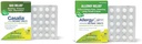 Boiron Gasalia tabletter 60 Greve og AllergyCalm tabletter 60 Greve for Relief fra Gas, Bloating, Allergier og Hay Fever
