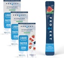 PROTEKT Electrolyte Packets til inddrivelse & Hydration Note 124; Organic & Sugar- Free Electrolytes Drinks Dex124; Works Hurtigere end pulver Drink Dex124; On- The- Go Flydende Hydration Drink 124; Watermelon, 30 Pack