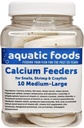 Aquatic Foods Inc. Ekstra Tykke skaller til rejer, snegle, krabber, krebs, enebær og alle tropiske fisk... 10 Grev Jar