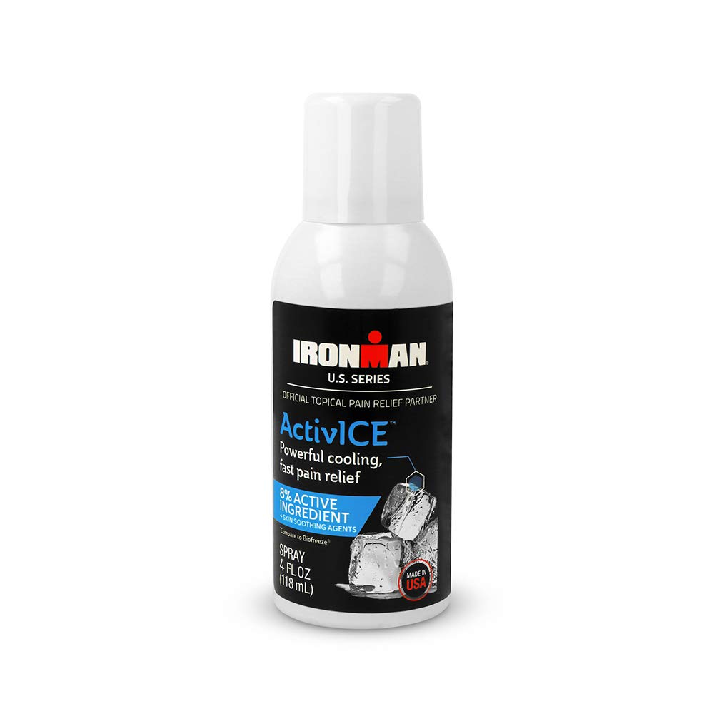 Curad IRONMAN Activice Cooling Sprøjte, Tematisk Smerte Relief for Gigt, Fælles, Muskel, Ryg & Body Aches & Smerte, 4 oz (1 tæller)
