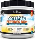Multi collagen protein pulver til mænd & kvinder - Græs Fed collagen peptider pulver til kvinder & mænd med type I & 3 plus naturligt occurering Aminosyrer - Hydrolyseret Let at blande & Unflavored (16oz)