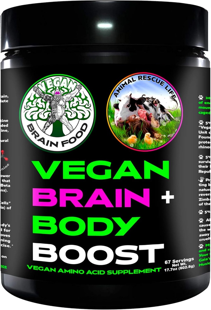 Vegan Brain & Body Boost: The Cherry On Top of A Plant- Based Lifestyle Note 124; Working Intelligence Note 124; Anti- Aging Note 124; Physical Fitness
