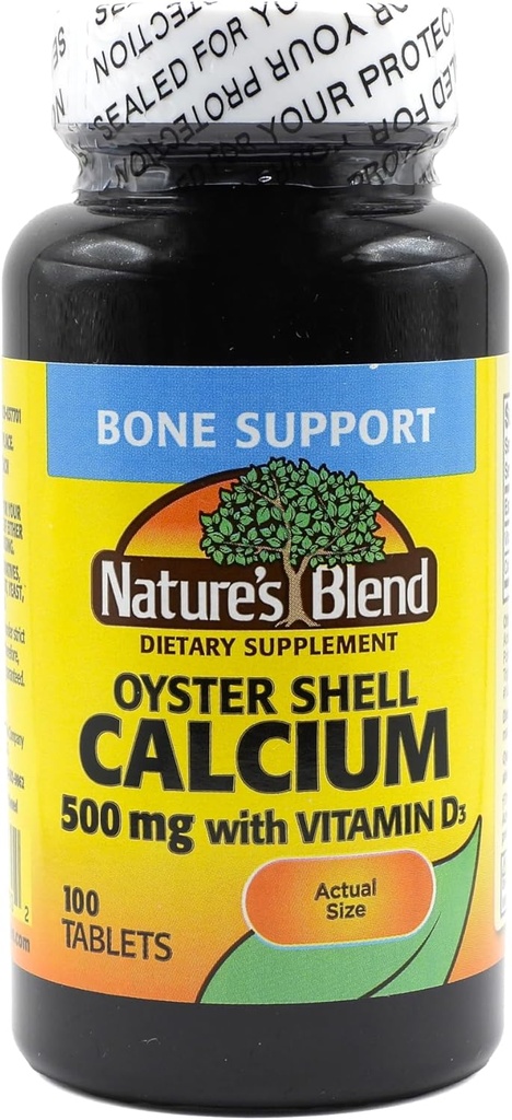 Oyster Shell Calcium with D3 100 Tabs