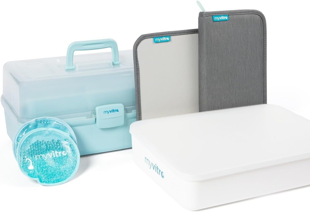 The Essential IVF Support Kit from MyVitro | Great IVF Gift | 6 Products That are IVF Must Haves | White Color