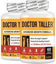 NuBest Doctor Taller - Bone Strength Supports, Enhance Immunsystem - Keto med Calcium, Vitamin D3, Vitamin K2, Aminosyrer & urter til børn (8 +)