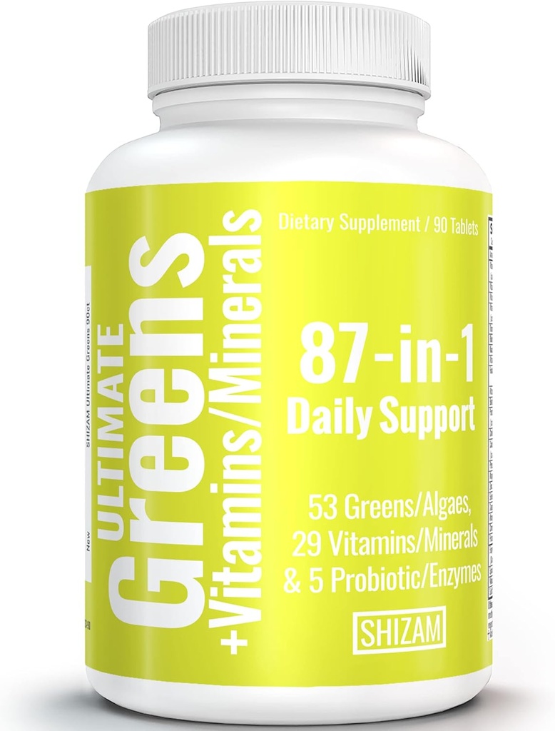 SHIZAM Superfood Super Green Frugt & Grøntsager Kosttilskud