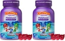 L 'il Critters PJ Masker Gummy Melatonin supplement til børn, Drug- Free Sleep Support, 60 Gummies (pakke med 2)