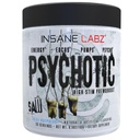 Insane Labz Psykotisk SAW, High Stim Pre Workout Pulver med OxyGold Buddy ™ og AMPiberry ®, Extreme Lasting Energy med Teacrine ®, Fokus med CognitIQ ® og Endurance (30 Servering (Pack of 1), Blue Raspberry)