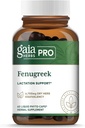Gaia Herbs Pro Fenugreek - Natural Lactation Support - Contains B Vitamins, Vitamin C & Beta Carotene - Vegan, Organic & Gluten-Free - 60 Liquid Phyto-Caps (20 Servings)