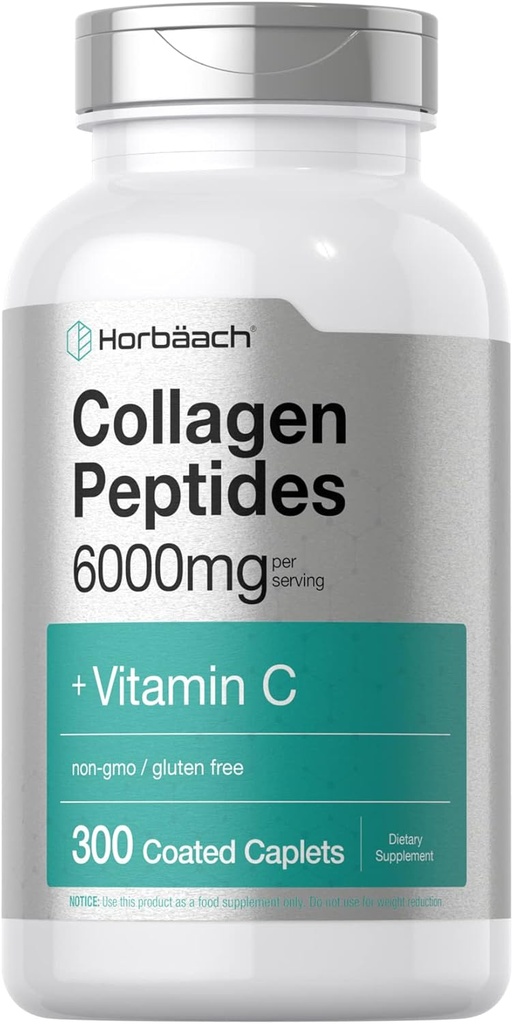 Horbäach Collagen Peptider 6000mg