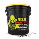 COLOSSAL LABS Muscle Whey Protein Flavored Protein Powder, 25. 000mg Aminosyrer / servering, koldfiltret (Packaging May Vary) (12 Pound (Bucket), Vanilla)