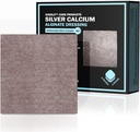 EVERLIT AG Silver Calcium Alginate Sårpåklædning af 124; Absorbent Non- Stick Steril Påklædning af Pad Bud124; Gentle Hemostatisk Gauze med naturlige geleringsfibre til Sårpleje (4 "x 4"; Pack of 10)