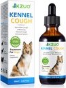 Hund Hough Treatment - Kennel Hough Drops til hunde, 100% Natural Hough supplement til hunde, Allergi Relief supplement til hunde, Herbal Drops til alle racer & størrelser