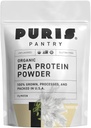 PURIS ® Organic Pea Protein Powder, 100% Made in the USA, 2 LB Unflavored, Certified Organic, Vegan, Gluten Free, Dairy Free, Non GMO, Plant- based Protein, Keto, BCAA (2 Pund (Pack of 12), Unflavored)