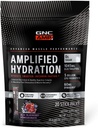 GNC AMP Amplified Hydration Electrolyte Powder Drink Mix 124; Enhanced Electrolyte & Sund fordøjelse Complex