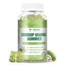 Totaria Sugar Free Soursop Oil Graviola Sea Moss Gummies - Støtte fordøjelig søvn hud sundhed, immunitet & antioxidant - Guanabana Frugt med Sea Moss, 150mg Black Seed Oil Organic non-GMO Vegan