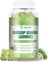Totaria Sugar Free Soursop Oil Graviola Sea Moss Gummies - Støtte fordøjelig søvn hud sundhed, immunitet & antioxidant - Guanabana Frugt med Sea Moss, 150mg Black Seed Oil Organic non-GMO Vegan