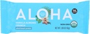 Aloha Organic Vanilla Mandel Crunch Protein Bars, 14g Plantbaseret Protein, USDA Certificeret Organic, Gluten Free & Non- GMO, 1.9 Oz (Pack of 12)