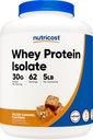 Nutricost Whey Protein Isolate (Saltet karamel, 5LBS)