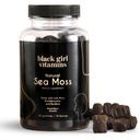 Black Girl Vitamines against 124; Sea Moss Gummies - Irish SeaMoss med Bladderwrack & Burdock - 60 Greve