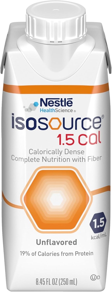 Nestle Clinical Nutrition Isosource 1.5 Cal Nutritional Supplement, 1 Pound, Pack of 24