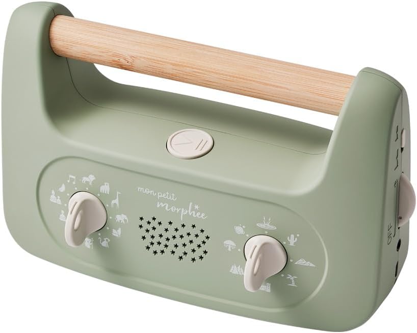 My Little Morphée Meet 124; Kids Storyteller og Sleep Aid for Children Age 3 + Means 124; Story Reader med Bedtime Stories og lindrende Sound Machine Means 124; 192 sessioner i 4 sprog