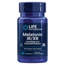 Life Extension Melatonin IR / XR, 1, 5 mg, umiddelbar - og Extende- Release Formel for optimal søvnstøtte, sunde cirkadiske rhythms, cellular Defense, Gluten- Free, Non-GMO, 60 Kapsler