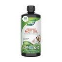 Nature 's Way Organic MCT Oil, 30 Fl Oz, Brain og Body Fuel fra Coconuts *, C8 Captac Acid og C10 Capric Acid, Keto og Paleo Certified, Organic, Non- GMO Project Verified