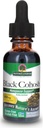 Naturens svar Organic Alkohol Free Black Cohosh Extract 1 Ounce for Menopause Support - Kosher, Gluten- Gratis Menopause Hot Flashs - Kosttilskud til kvinder, USA Made