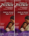 Børnenes Tylenol drue smag alder 2-11 - 2 pakker af 4.0 FL OZ
