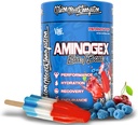 VMI Sports Aminogex Ultra | BCAA Powder | Amino Acids + Betaine and Glutamine | Amino Acid Post Workout Recovery Drink | Intra Workout Drink with Electrolytes | (30 Servings) (Patriot Pop)