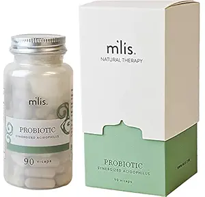 M 'lis Probiotic Synergized Acidophilus, 90 Vegetariske Kapsler