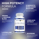 Research Verified Nitric Oxide - with L-Arginine and L-Citrulline - Premium Muscle Building Nitric Oxide Booster - 270 Count - 2 Bottles