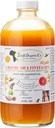 Juka 's Organic Co. Flydende Multivitamin til hudfarve 124; Håret 124; Nails med Zinkfarve 124; Biotinopløsning 124; Baobab 124; Vitamin A-E-124; Sporede mineraler, Aminosyreopløsning 124; Boost immun, Energi & fordøjelsessystem i glasflasker 16oz